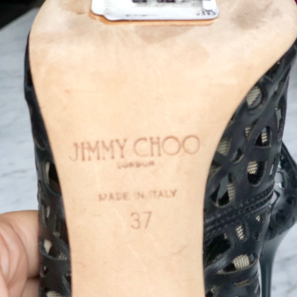Jimmy Choo Caged Heels - Picture 5 of 9